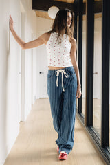 Mae Embroidered Heart Tank Top - Final Sale