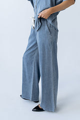 Kessie Denim Pants - Final Sale