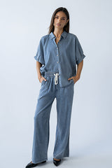 Kessie Denim Pants - Final Sale