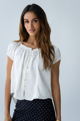 Sidney Satin Blouse - FINAL SALE
