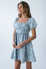 Matilda Denim Mini Dress - Final Sale