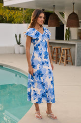 Cassidy Floral Midi Dress - FINAL SALE