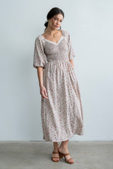 Darcey Smocked Maxi Dress - Final Sale