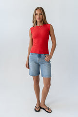 Huxley Tank In Red