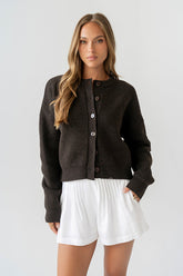 Valeria Oversized Sweater in Brown - FINAL SALE