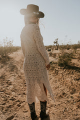 Porsha Crochet Duster - FINAL SALE