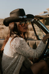 Porsha Crochet Duster - Final Sale