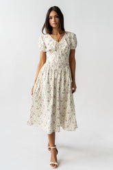Trish Floral Midi Dress - FINAL SALE