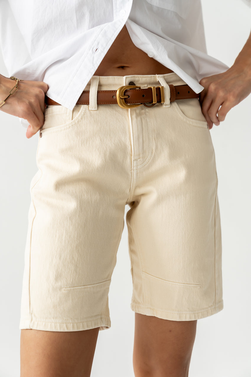 Lennox Leather Belt - FINAL SALE