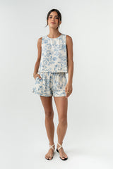 Orabella Floral Tank Top