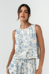Orabella Floral Tank Top