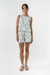 Orabella Floral Tank Top