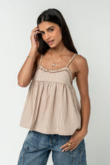 Becky Striped Tank Top - FINAL SALE