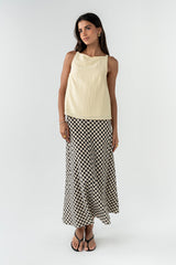 Posie Gingham Maxi Skirt