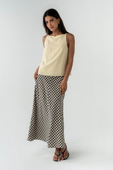 Zola Tank Top In Yellow