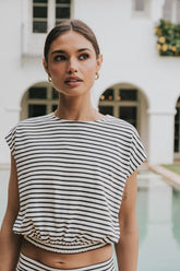 Camille Striped Top - FINAL SALE