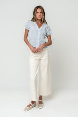 Annabeth Plaid Top - Final Sale