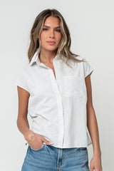 Carson Striped Button Up - FINAL SALE