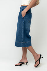 Alix Denim Culottes - Final Sale