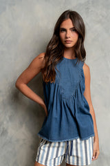 Haden Denim Tank