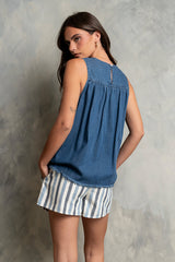 Haden Denim Tank