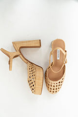 Steve Madden Lexie Raffia Platform Heel - Final Sale