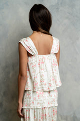 Maya Floral Tank Top - Final Sale