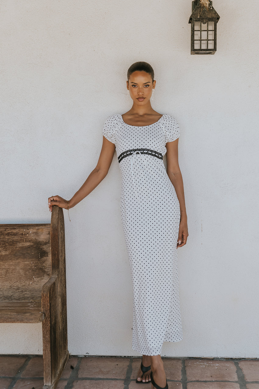 Colton Polka Dot Maxi Dress - FINAL SALE