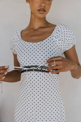 Colton Polka Dot Maxi Dress - Final Sale