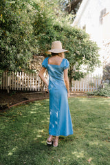 Sylvia Denim Maxi Dress