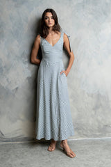 Michelle Striped Maxi Dress
