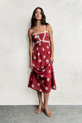 Taya Polka Dot Midi Dress - FINAL SALE