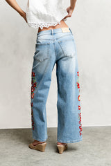 Justine Embroidered Jeans