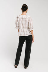 Ronnie Plaid Blouse