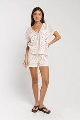 Kynnli Crochet Top