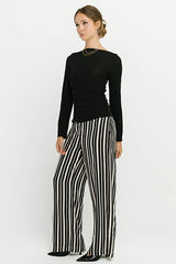 Ariya Asymmetrical Top In Black