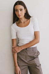 Frank And Oak: The Ribbed Top - Final Sale