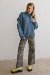 Kortnee Leopard Print Jeans - Final Sale