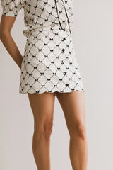 Maia Bow Mini Skirt - Final Sale