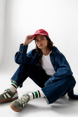 Steve Madden Verdict Sneakers In Green - Final Sale