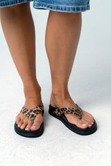 Bristol Leopard Sandals - Final Sale