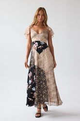 Zola Patchwork Maxi Dress - FINAL SALE