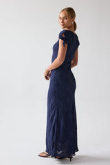Kimmie Maxi Dress In Navy