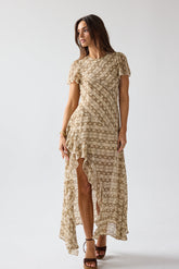 Debbie Snake Maxi Dress - FINAL SALE