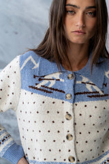 Henry Collared Knit Cardigan - Final Sale