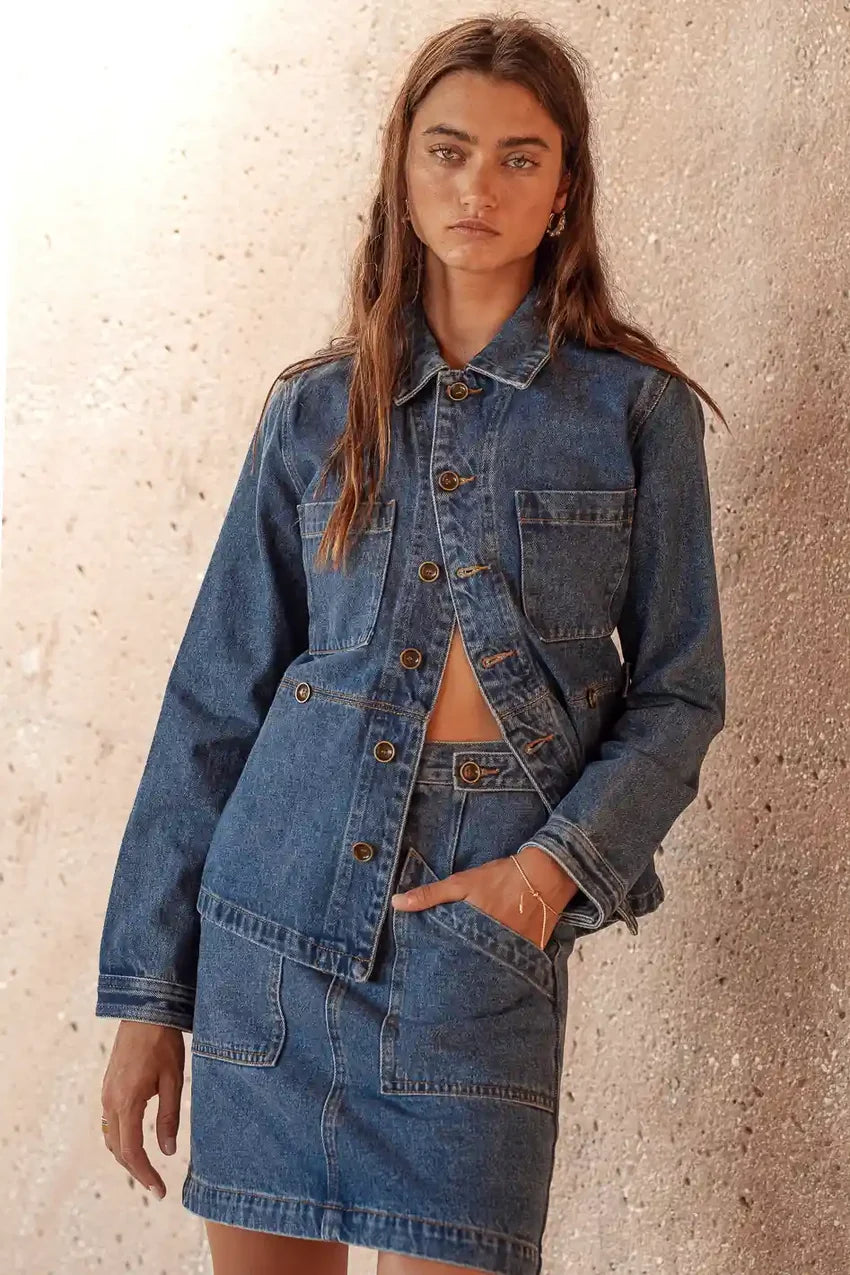 Phoenix Denim Jacket - Final Sale