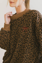 Tessa Leopard Sweatshirt - FINAL SALE