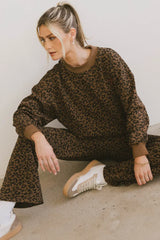Tessa Leopard Sweatshirt - Final Sale