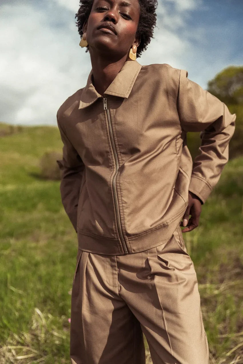 Marissa Collared Jacket - Final Sale