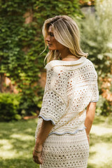 Joelle Crocheted Top - Final Sale